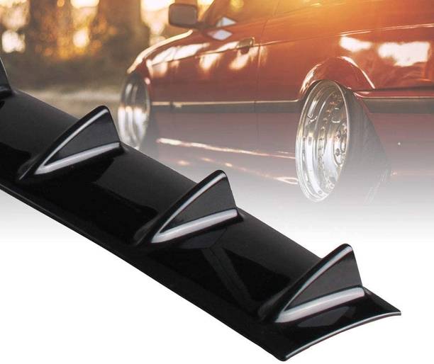 Auto MT (Black 7 Shark Fin) JDM Rear Bumper Diffuser Rear Lip Diffuser Kit Car Car Flywheel