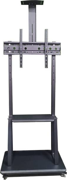 VTM VTECH VTM-TT-075 FLOOR STAND TV TROLLEY FOR 32 TO 75 INCH DISPLAY Metal TV Entertainment Unit