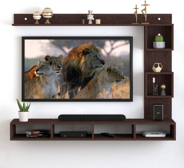 Regal Furniture Semi Circle tv wooden wall Panel Engineered Wood TV Entertainment Unit