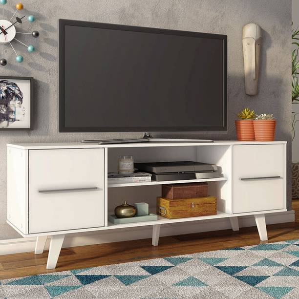 Madesa Modern 55" TV's Console Engineered Wood TV Entertainment Unit