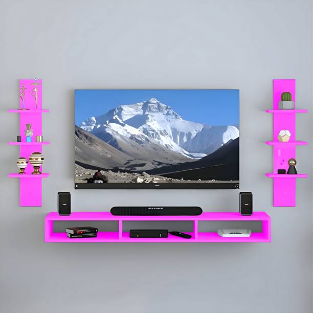 Artival Crafts TV Entertainment Shelf for 32" – MDF Design Engineered Wood TV Entertainment Unit