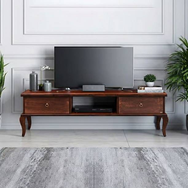 FLYWOOD SCB-1425 Solid Wood TV Entertainment Unit