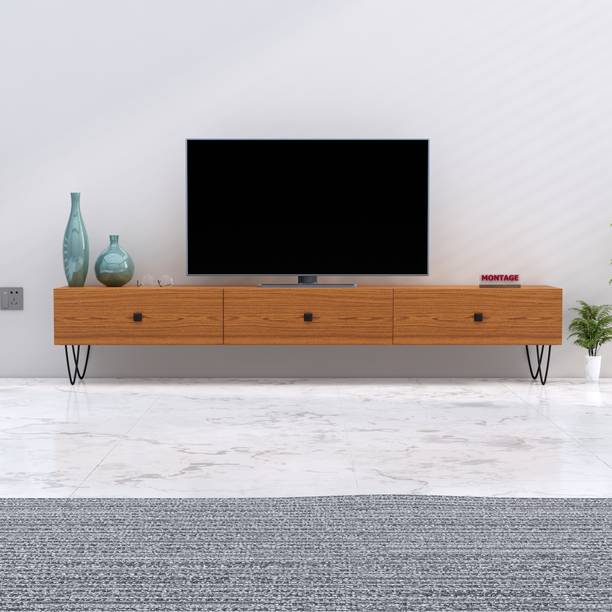 MONTAGE LED TV Cabinet for Living Room with Drawer Stor...