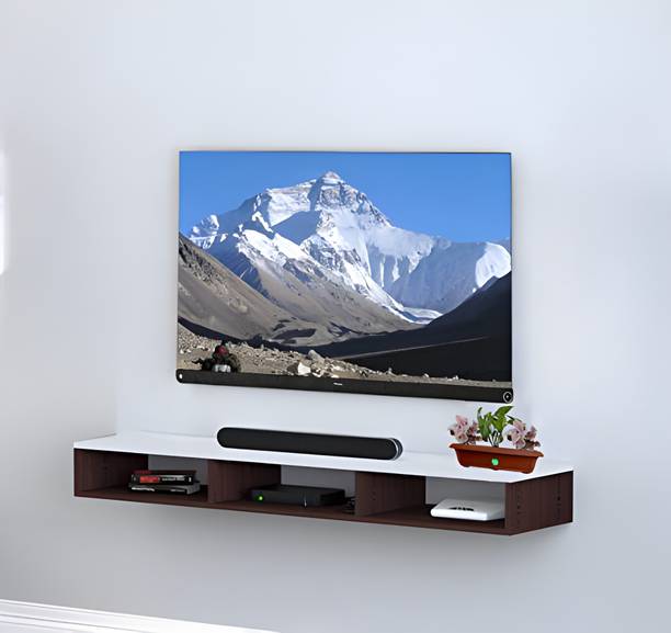 Livster "Stylish and Durable MDF TV Unit with Storage for Modern Living Rooms" Engineered Wood TV Entertainment Unit