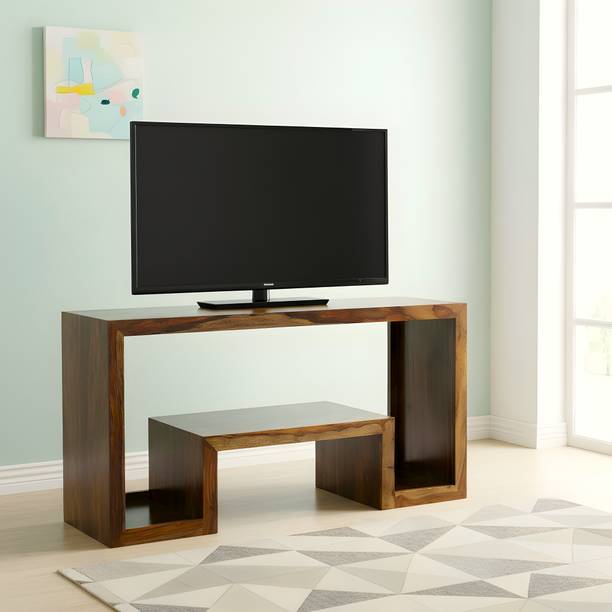 Flipkart Perfect Homes Rosewood ( Sheesham ) Solid Wood TV Entertainment Unit
