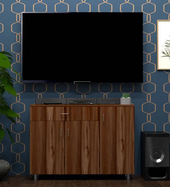 BLACKWOODS Engineered Wood TV Entertainment Unit