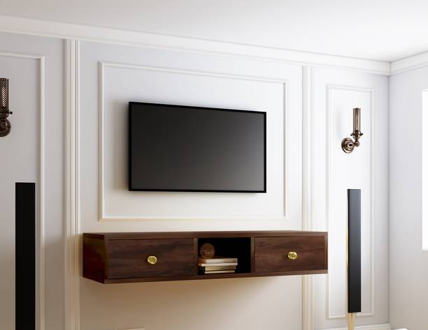 Flipkart Perfect Homes Sheesham ( Rosewood ) Solid Wood TV Entertainment Unit