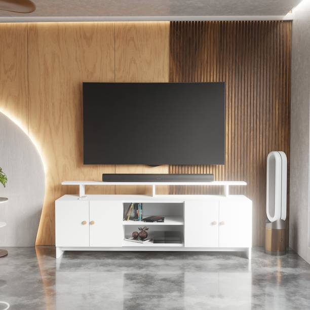 Divysa TV Unit for Living Room | TV Cabinet Stand Table Home Furniture | Living room Engineered Wood TV Entertainment Unit