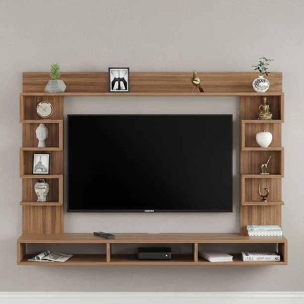 FURNEASER Cabiar Wall Mount Tv Unit, Set Top Box Stand, Rack, Shelf, Engineered Wood TV Entertainment Unit