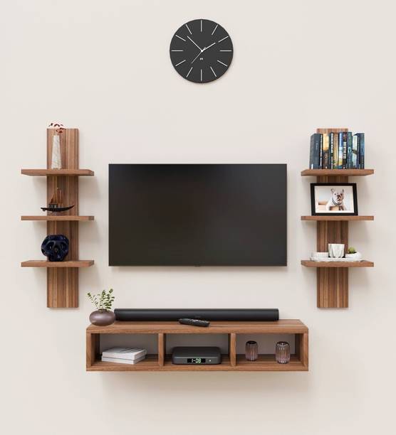Flipkart Perfect Homes Wall Decore Tv Entertainment Unit For Indoor Furniture Engineered Wood TV Entertainment Unit