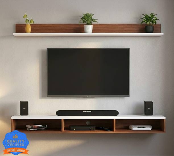 DIY HOME Classic 52 inches tv panel, LCD Cabinet, TV Stand Wall, TV Panel, Wall Mounted Engineered Wood TV Entertainment Unit
