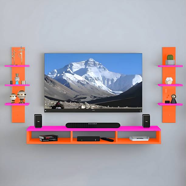 Artival Crafts TV Entertainment Shelf for 32" – MDF Design Engineered Wood TV Entertainment Unit