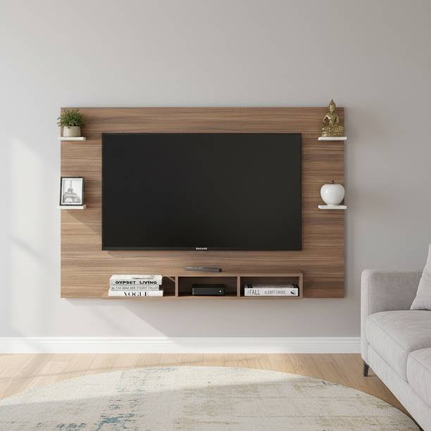 FURNEASER Cabiar TV Entertainment Units 55" Wall Cabinet, Stand, Rack, Shelf, Engineered Wood TV Entertainment Unit