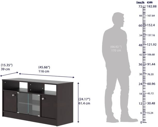 Wakefit Engineered Wood TV Entertainment Unit