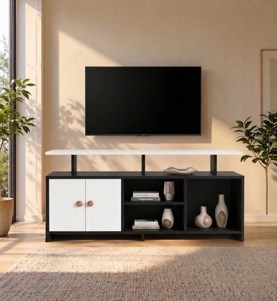 Avenue Venture Matte Finish TV Entertainment Unit Stand for Living Room Engineered Wood TV Entertainment Unit