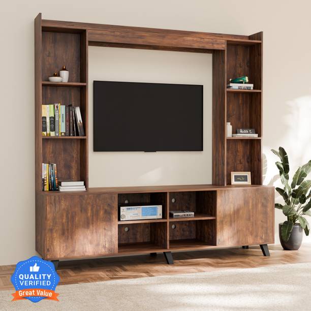 CARLTON LONDON Rustic-CL-TVU Engineered Wood TV Entertainment Unit