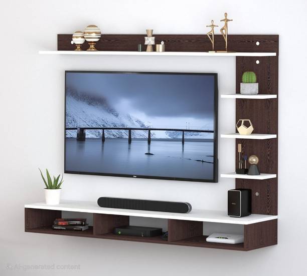 TIVORA Engineered Wood TV Entertainment Unit for 55" TV Engineered Wood TV Entertainment Unit