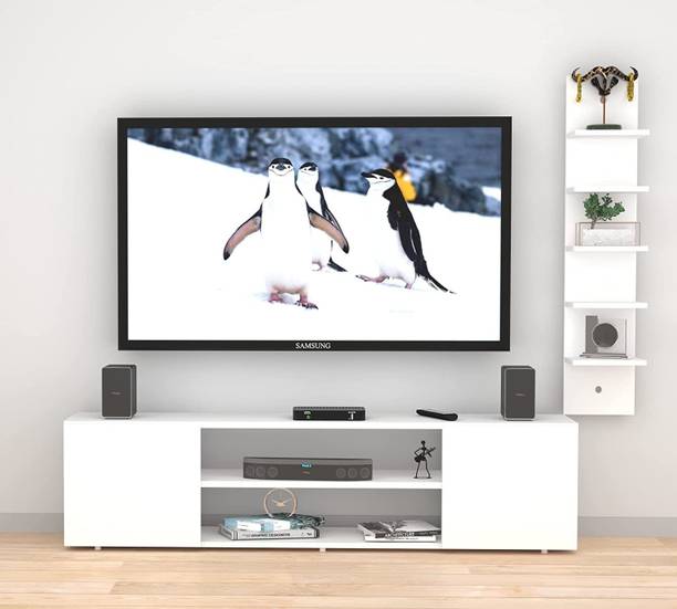 ANIKAA TV Entertainment Unit / TV Cabinet/ TV Stand Engineered Wood TV Entertainment Unit