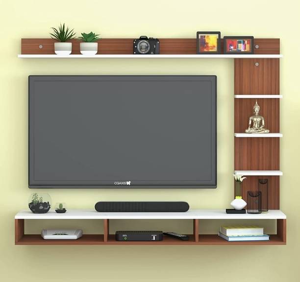 aashidecor Engineered Wood TV Entertainment Unit