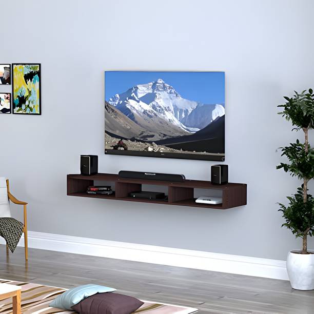 Livster Modern Wooden MDF TV Unit with Sleek Storage Engineered Wood TV Entertainment Unit