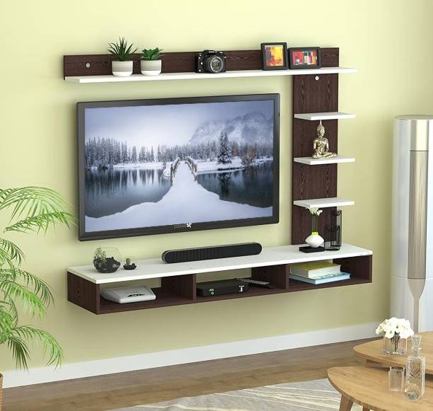 SNQ Engineered Wood Wall Mount TV Unit/TV Stand/TV Cabinet Engineered Wood TV Entertainment Unit