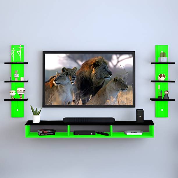 ALBABA AL - BABA Entertainment Unit in Engineered Wood MDF Engineered Wood TV Entertainment Unit