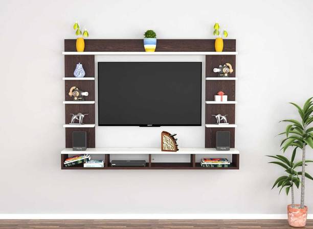 icrush Engineered Wood Wall Mount TV Entertainment Units 55" Cabinet Engineered Wood TV Entertainment Unit