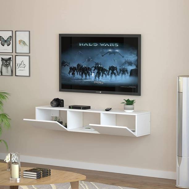 REDWUD TV Unit/ TV Cabinet/ TV Stand Engineered Wood TV Entertainment Unit