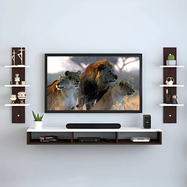ShahQ TV Cabinet for Bedroom in 32 inch in Engineered Wood TV Entertainment Unit