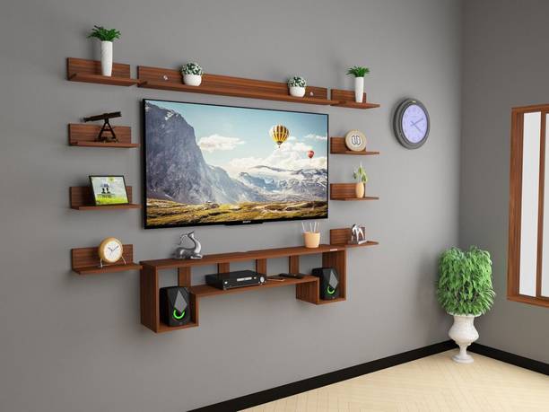 ERAWUD Tv Unit For Living Room Upto 43 inch Tv Furniture Stand Tv Cabinate Engineered Wood TV Entertainment Unit