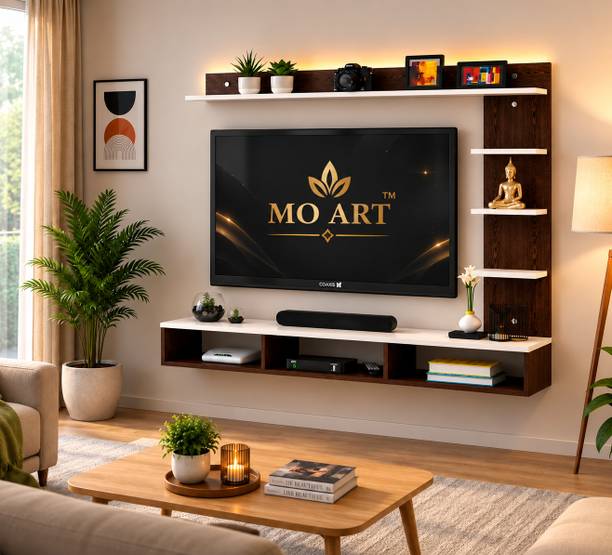 MO ART Solid Wood TV Entertainment Unit