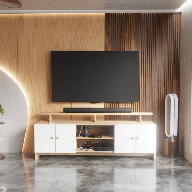 Ansicraft TV Unit for Living Room | TV Cabinet Stand Table Home Furniture | Living room Engineered Wood TV Entertainment Unit
