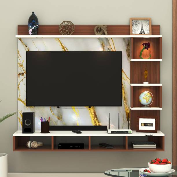 TheGoodLuck TV Stand for 32 to 43 Inch Engineered Wood TV Entertainment Unit