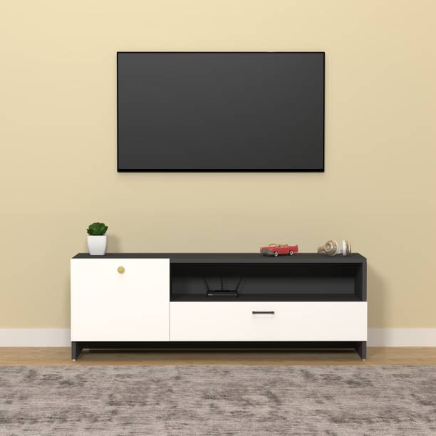 Spyder Craft Modern Engineered Wood TV Unit Cabinet with Storage for Living Room, Bedroom Engineered Wood TV Entertainment Unit