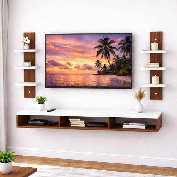 KK KRAFT TV Unit/Cabinet/Shelf Engineered Wood TV Entertainment Unit