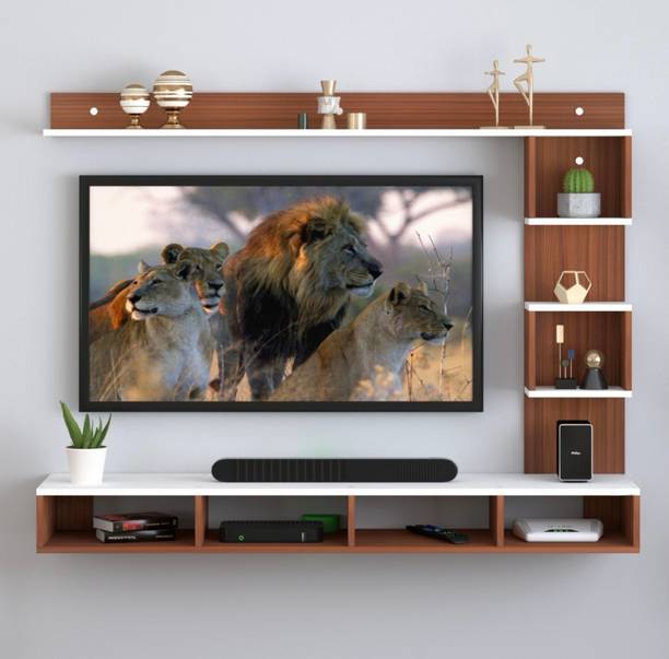 YPG CRAFT Engineered Wood TV Entertainment Unit