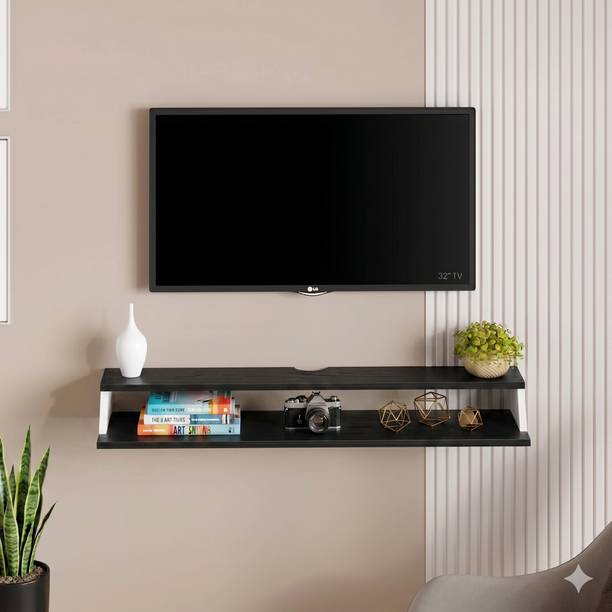 LIBRATRADER TV Cabinet wall shelf for living room,bed room Engineered Wood TV Entertainment Unit