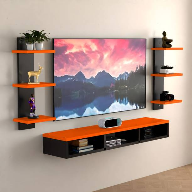 ALBABA AL - BABA Entertainment Unit in Engineered Wood MDF Engineered Wood TV Entertainment Unit