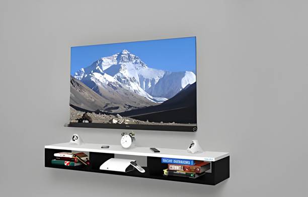 Artival Crafts Engineered Wood tv unit with white or balck color Engineered Wood TV Entertainment Unit