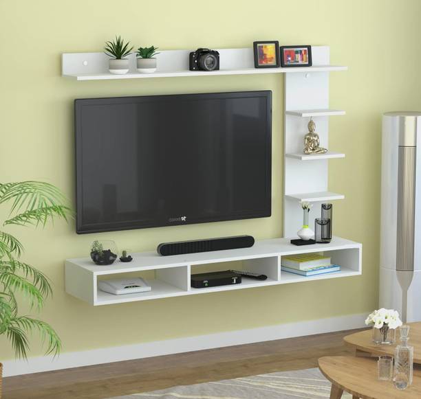 PICKWOOD Ambienc Mini Engineered Wood TV Entertainment Unit