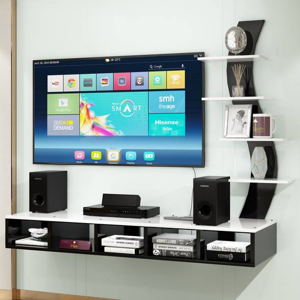 Onlineshoppee Tilfizyun Snake Engineered Wood TV Entertainment Unit