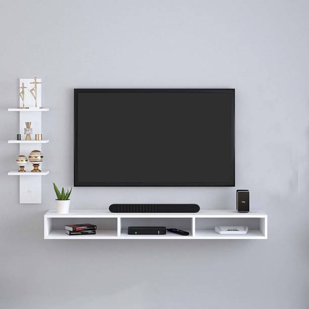 REDWUD Taxin Wall Mounted TV Unit Engineered Wood TV Entertainment Unit