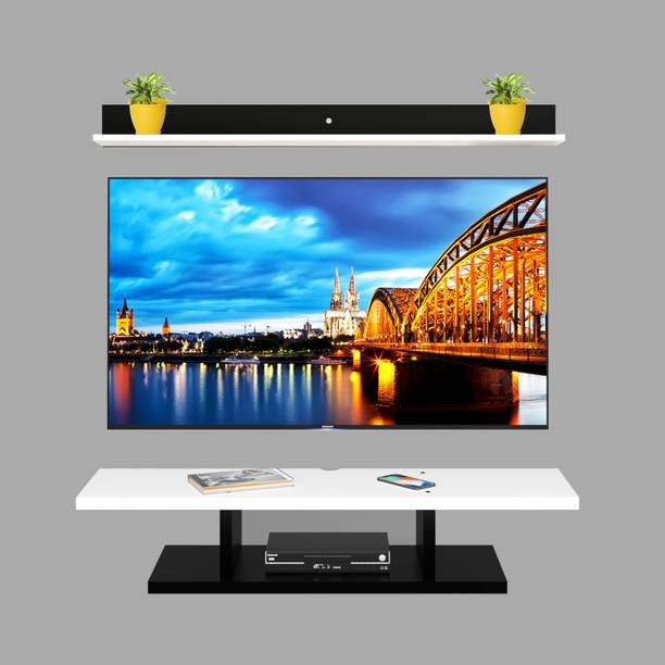 Odestar ODESTAR Engineered Wood TV Entertainment Unit Stand,Wall Mounted TV UPTO 32INCH Engineered Wood TV Entertainment Unit