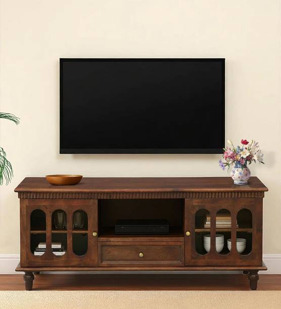 FLYWOOD SCB-1401 Solid Wood TV Entertainment Unit