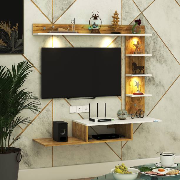 FURNIWUD Engineered Wood TV Entertainment Unit