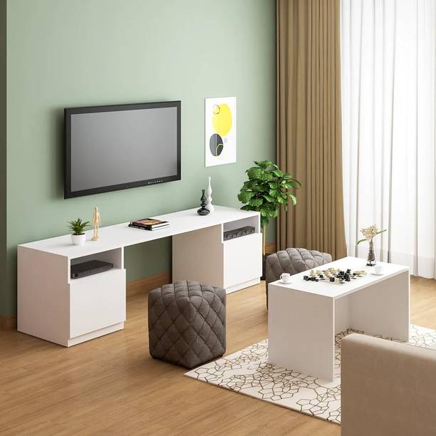 junco Engineered Wood TV Entertainment Unit Engineered Wood TV Entertainment Unit