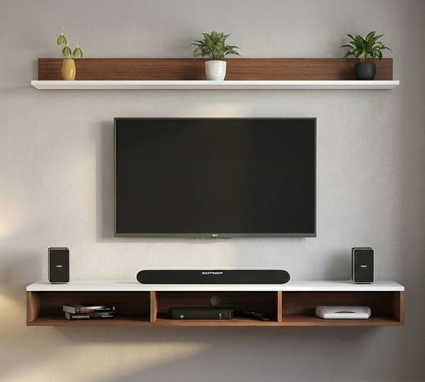 Regal Furniture LCD Cabinet, TV Stand Wall, TV Panel, and Wooden Wall Mounted TV Unit Engineered Wood TV Entertainment Unit
