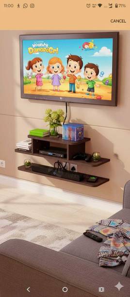 Shivi Aanaya Enterprises CC01 Engineered Wood TV Entertainment Unit