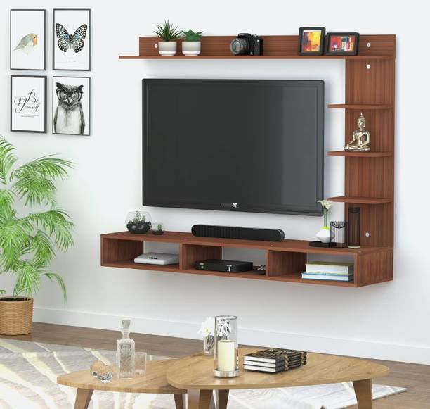 PICKWOOD Ambienc Small Engineered Wood TV Entertainment Unit