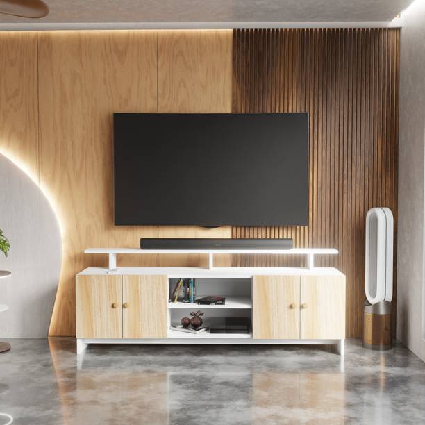Divysa TV Unit for Living Room | TV Cabinet Stand Table Home Furniture | Living room Engineered Wood TV Entertainment Unit